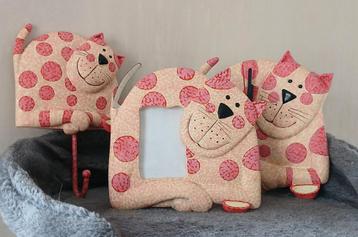 Kattenkoppie kinderkamer setje Nieuw  beschikbaar voor biedingen