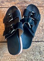 Shabbies Amsterdam, Slippers, Verzenden, Zwart, Zo goed als nieuw