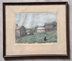 Aquarel, Antiek en Kunst, Ophalen of Verzenden