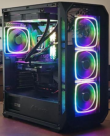 MULTIMEDIA & GAME PC i7 10700K/1TBM.2/32GBDDR4/RTX4060OC 8G beschikbaar voor biedingen