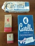 Castella, waspoeder, scheerstaaf, gastenzeepje, 2blok zeep, Verzamelen, Ophalen of Verzenden, Zo goed als nieuw