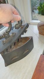 Antiek Strijkijzer met Haan, Antiek en Kunst, Antiek | Emaille, Ophalen