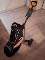 Golftas en karretje. Wilson/ BagBoy, Sport en Fitness, Golf, Ophalen of Verzenden, Tas, Overige merken
