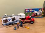lego city auto met caravan, Ophalen of Verzenden, Zo goed als nieuw, Complete set, Lego