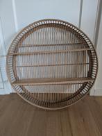 Rond bamboe wandrek Xenos, Huis en Inrichting, Woonaccessoires | Wandplanken en Boekenplanken, Ophalen, Zo goed als nieuw