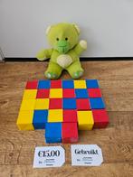Tupperware tuppertoys bouwblokken Alfabet gekleurd, Ophalen of Verzenden, Gebruikt, Rood, Overige typen