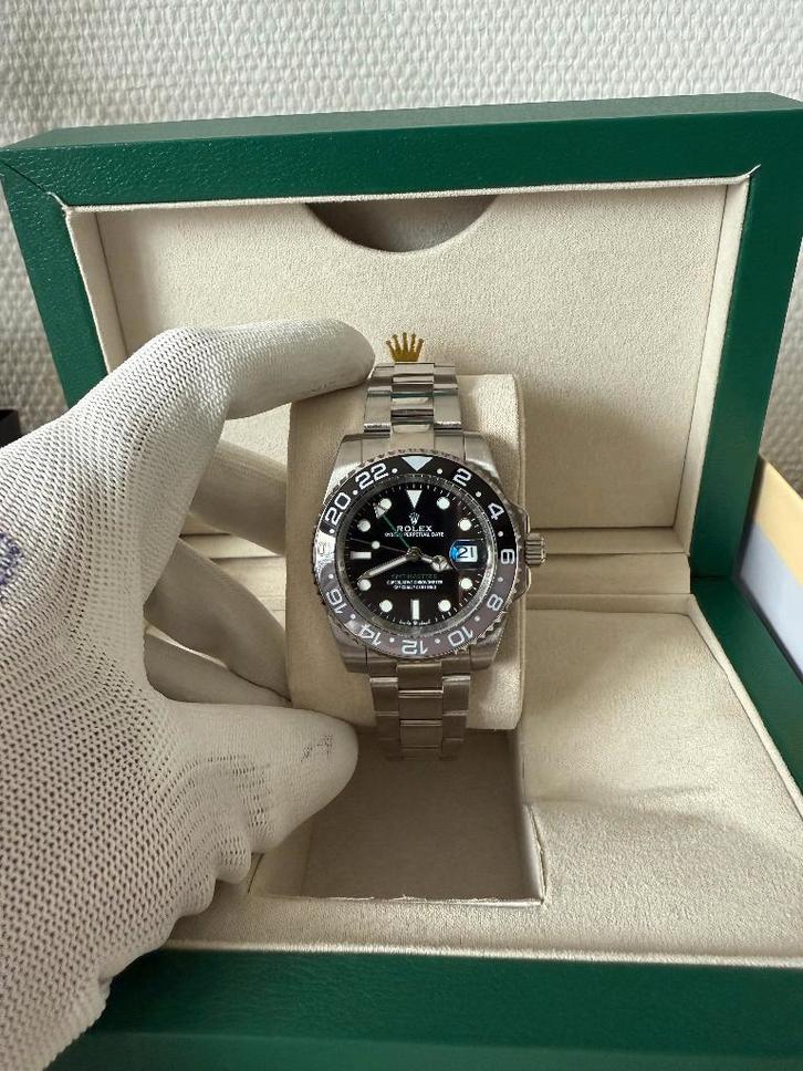 Rolex GMT Master II Bruce Wayne 40MM, Sieraden, Tassen en Uiterlijk, Horloges | Heren, Nieuw, Polshorloge, Rolex, Staal, Staal