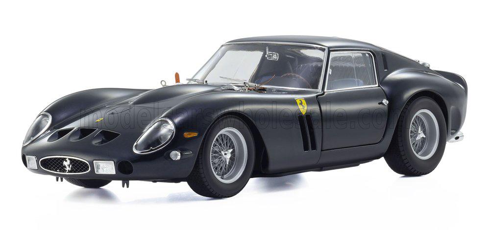 Kyosho 1:18 Ferrari 250 GTO Dark Blue, Ophalen of Verzenden, Nieuw, Auto, Kyosho