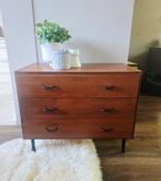 Simpla luxe ladenkast teak, Ophalen, 5 laden of meer, Zo goed als nieuw, Minder dan 100 cm