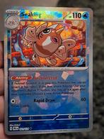 Seaking 021/131 - Pokémonkaart Pokeball PRE, Ophalen of Verzenden, Zo goed als nieuw, Losse kaart, Foil
