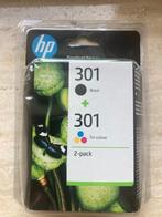 Te Koop : HP 301 cartridges (zwart en kleur), Nieuw, Cartridge, HP Hewlett Packard, Ophalen of Verzenden
