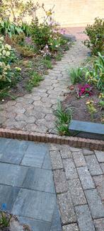 straat stenen  pad lang 5 meter breed  +-60cm, Tuin en Terras, Tegels en Klinkers, Gebruikt, Klinkers, Ophalen of Verzenden, 10 m² of meer