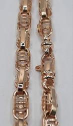 gouden fantasie ketting 14kt, Sieraden, Tassen en Uiterlijk, Kettingen, Www.bredajuwelier.nl, Nieuw, Ophalen of Verzenden, Www.bredajuwelier.nl
