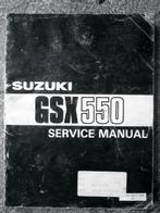 Suzuki GSX550 1983-1984 Service Manual, Verzenden, Suzuki