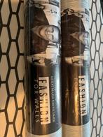 Behang 2 rollen zilver, Ophalen of Verzenden