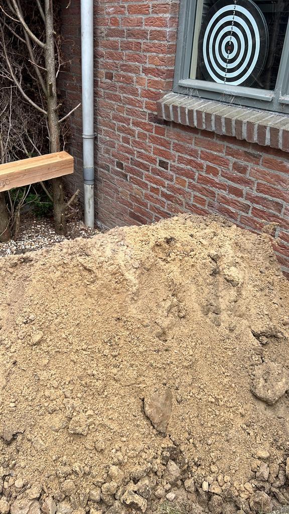 Gratis af te halen!, Tuin en Terras, Zand, Zo goed als nieuw, Ophoogzand, Ophalen of Verzenden