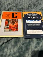 Patrick Kluivert gesigneerde aanvoedersband met certificaat, Verzamelen, Verzenden, Nieuw, Ajax, Shirt
