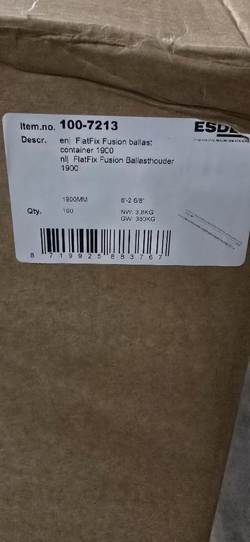 FlatFix Fusion Ballasthouder 1900 beschikbaar voor biedingen