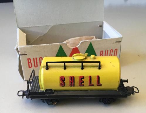 BUCO / LILIPUT H0 HO # 52/61 SHELL Ketelwagen in OVP, Hobby en Vrije tijd, Modeltreinen | H0, Gebruikt, Wagon, Gelijkstroom, Liliput