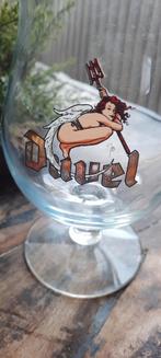Duvel glas Hopduvelin jaarglas 2001, Ophalen of Verzenden, Gebruikt, Glas of Glazen, Duvel