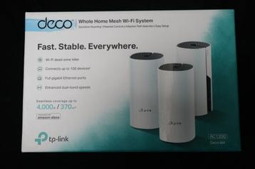 TP-Link Deco M4 (3-pack) mesh WiFi-systeem – als nieuw beschikbaar voor biedingen