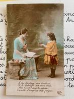 Moeder en dochter (KK), Ophalen of Verzenden, Voor 1920, Kinderen