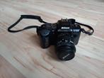 Nikon F-401s autofocus spiegelreflex, achterklep sluit niet., Audio, Tv en Foto, Fotocamera's Analoog, Ophalen of Verzenden, Gebruikt