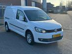 Volkswagen Caddy 1.6 TDI Maxi 102PK! NL NAP! Cruise l Airco, Voorwielaandrijving, Euro 5, Gebruikt, Zwart