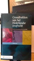 Grondtrekken van het Nederlandse strafrecht, Ophalen of Verzenden, Zo goed als nieuw