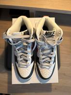 Nike Dunk High (Nike by You) maat 36,5, Wit, Nike, Nieuw, Ophalen of Verzenden
