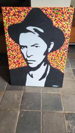 Mooi schilderij van David bowie, Schilderij, Ophalen of Verzenden, Zo goed als nieuw