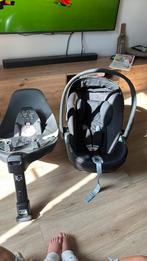 Cybex base T black + cybex cloud  T size plus black, Zo goed als nieuw, Isofix, 0 t/m 13 kg, Slaapstand