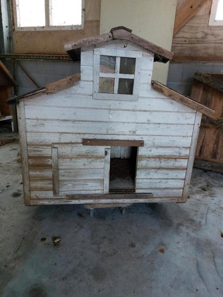 Nachthok kleine huisdieren kip, konijn ect, Dieren en Toebehoren, Pluimvee | Toebehoren, Gebruikt, Overige typen, Ophalen