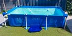 Intex zwembad 2.6m x 1.6m x 0.65m incl. pomp en stofzuiger, Tuin en Terras, Zwembaden, Ophalen, Gebruikt, Minder dan 80 cm, Minder dan 200 cm