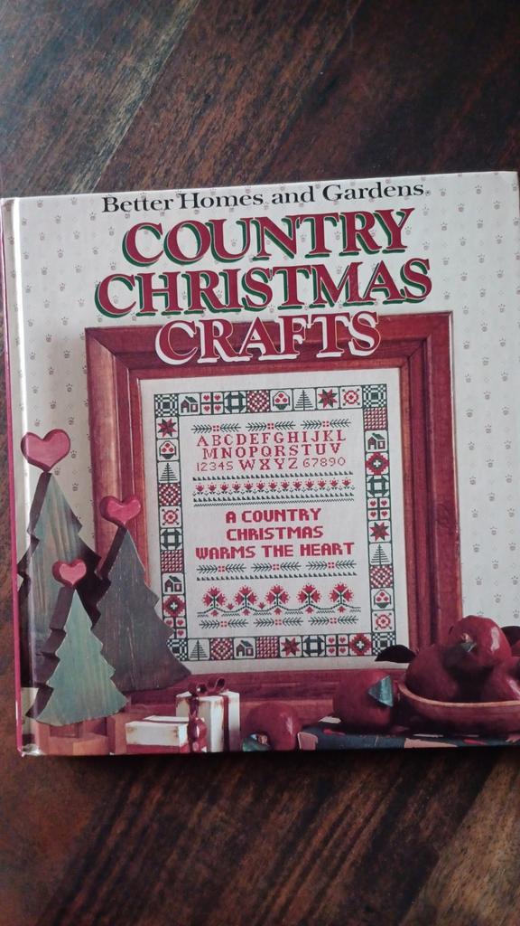 Country christmas crafts,  kerst, Boeken, Hobby en Vrije tijd, Zo goed als nieuw, Ophalen of Verzenden