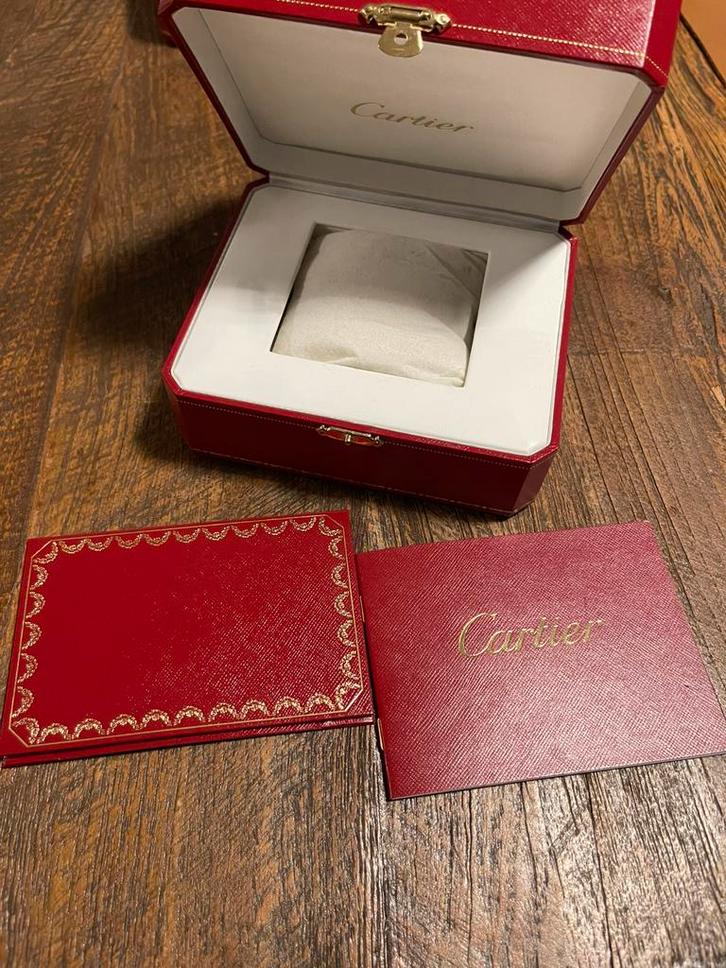 Origineel Cartier Horloge Doos, Sieraden, Tassen en Uiterlijk, Overige Accessoires, Zo goed als nieuw, Ophalen of Verzenden