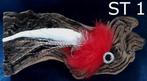Ultra Light Dragon Tail Baars-Snoekstreamertjes van 11/12 cm, Ophalen of Verzenden, Nieuw, Complete set