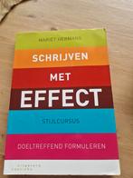 Schrijven met Effect - Stijlcursus, Zo goed als nieuw, Mariët Hermans, Alpha, HBO