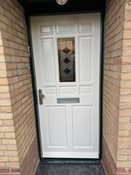 Hardhouten voordeur, Ophalen, 80 tot 100 cm, 200 tot 215 cm, Hout