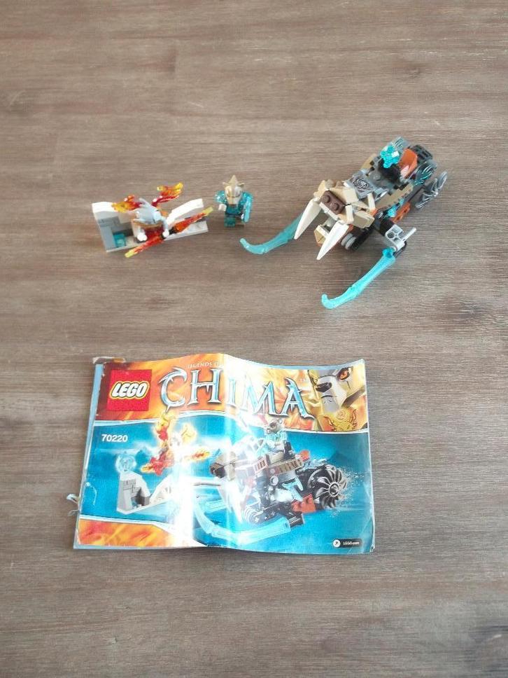 lego legends of chima 70220 strainor's saber cycle (2015), Kinderen en Baby's, Speelgoed | Duplo en Lego, Gebruikt, Lego, Complete set