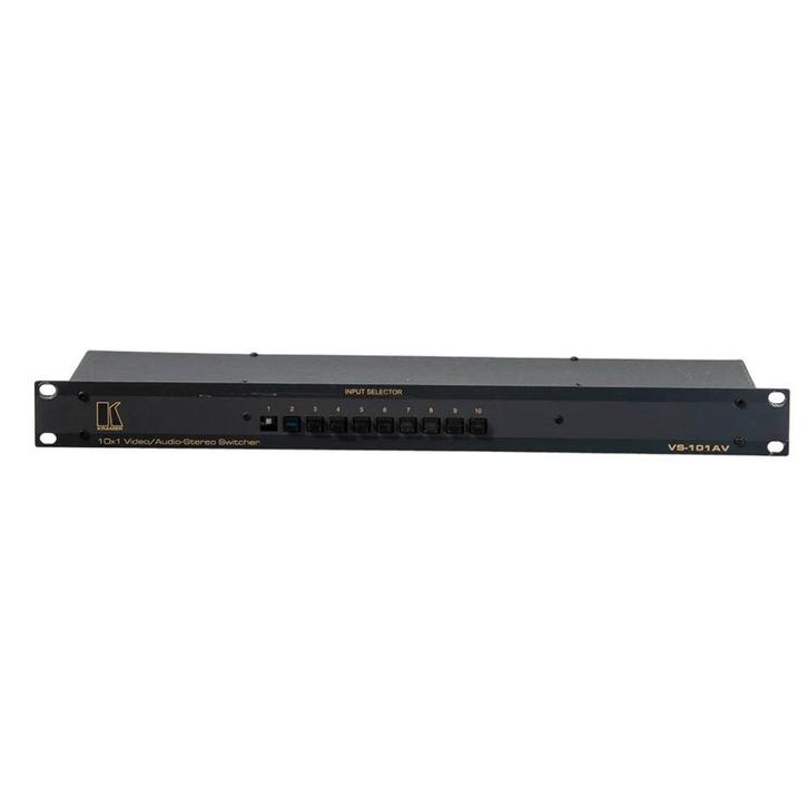 Kramer VS-101AV 101 Video-Audio Stereo Switcher, Audio, Tv en Foto, Luidsprekers, Gebruikt, Overige typen, Overige merken, Ophalen of Verzenden