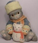 Calico Kittens  Russian Blue poes poezen, Ophalen of Verzenden, Zo goed als nieuw, Dier