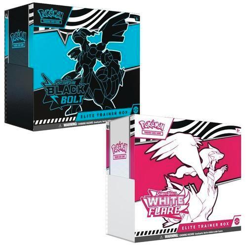 Pokemon Black Bolt en White Flare Elite Trainer Box ETB, Hobby en Vrije tijd, Verzamelkaartspellen | Pokémon, Nieuw, Ophalen of Verzenden