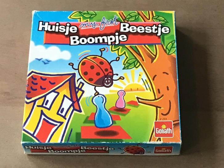 Huisje boompje beestje (bordspel), Hobby en Vrije tijd, Gezelschapsspellen | Bordspellen, Zo goed als nieuw, Drie of vier spelers