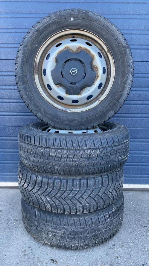Opel Vivaro Trafic Primastar velgen 205-65-16 5x114.3 - Set, Auto-onderdelen, Banden en Velgen, Banden en Velgen, Zomerbanden