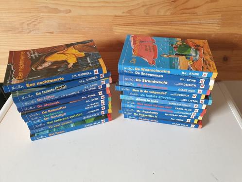 Diverse Thriller boekjes van Kluitman, Boeken, Kinderboeken | Jeugd | 13 jaar en ouder, Gelezen, Ophalen of Verzenden