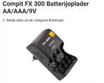 Batterijlader geschikt voor AA/AA+/9V, Ophalen of Verzenden, Zo goed als nieuw