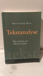 H. Pander Maat - Tekstanalyse, Ophalen of Verzenden, Gelezen, H. Pander Maat