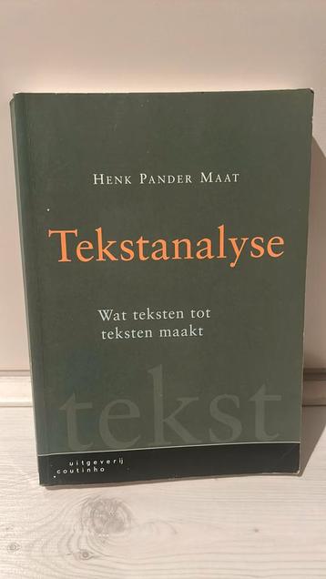 H. Pander Maat - Tekstanalyse beschikbaar voor biedingen