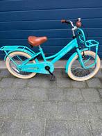 Popal kinderfiets 18 inch - Mintgroen, Ophalen, Gebruikt, 18 inch, Handrem